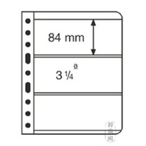 * full * German lighthouse philatelic supplies V series via a typical loose-leaf 3 lines transparent banknote book collection