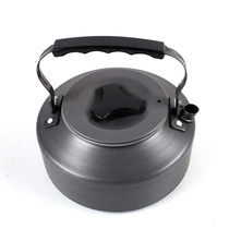 1 1L outdoor kettle camping kettle Linglong pot camping coffee pot teapot camping equipment