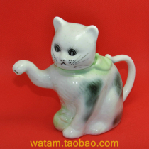 Old domestic products Video props Nostalgic old objects Ceramic pot Lucky cat Teapot Kettle