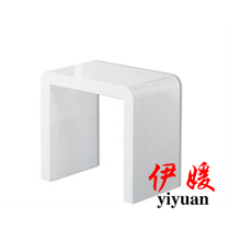 White lacquered stool chair dressing table small stool simple fashion casual stool computer bench desk stool creative
