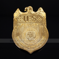 U.S. metal badge U.S. Crime Investigation Service NCIS metal badge gendarmerie