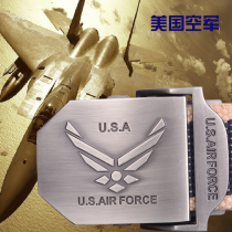 US Air Force Canvas belt Tactical belt Military training student pants Extra large size 160 170 180 190