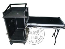 16U three-door shockproof air box cabinet mixer cabinet with a workbench