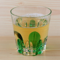 Acrylic cup bottom flower type cup glass whisky cup whisky Cup wine glass wine glass special wine glass