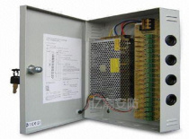 12V20A 18-way output centralized power centralized via electric camera power LED power supply