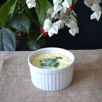 Foreign trade original single tail new bone china baking bowl baking bowl steamed egg pot pan cake mold water steamed pot