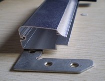 4 cm single-sided flashing silver ultra-thin light box profiles are cut according to meters