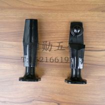 Precision public toilet toilet partition separator nylon connecting five gold accessories Johan dragon black bracket