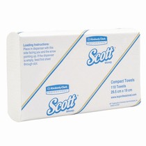  Kimberly-Clark 58550SCOTT Slim 6-fold toilet paper paper towel kitchen oil-absorbing paper FCL