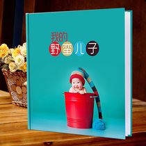 (Baby picture biography)Baby birth full moon Junior bar mitzvah record album Album Growth memorial album DIY