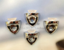 High-grade exquisite heart-shaped glass plate support plate grain seven-shaped support layer rubber particle