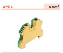 WPE 6 Weidmüller Grounding Terminal 1010200000