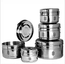 Storage tank stretching 304 stainless steel high temperature and high pressure sterilization drum storage and disinfecting dressing tank