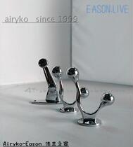  Premium double-headed flange bathroom towel rack double rod base Htc elegant double ball 2 price _ ￠1 ￠_ 19 16