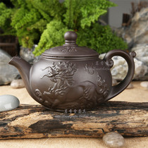 Ming Xiang Tang special purple sand Teapot Yixing original mine Purple sand large purple Mud Teapot Handmade Kung Fu tea set