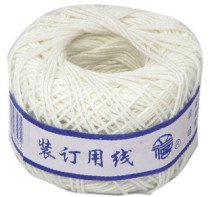 Lixin 2987 binding line Lixin binding wax line Financial binding line white wax line 68m