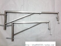 Stainless steel carriage bracket 2 support of tripod bearing thickened hanging wall large processing artificial stone shelf support