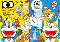Taiwan Genuine Doraemon Doraemon 100th Anniversary-Props Game Stamp Collection Group
