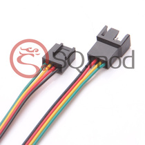 Factory Direct Selling Computer Motherboard Fan Extended Power Connection Switching Data Line Pwm 24awg Pure Copper