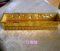 Junction Price Special Thick Copper Alloy Incense Stove Sleeper oven Long 36 5 cm 5 cm 9 cm 9 cm Rebase 700 gr