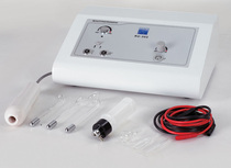 Three-in-one high-frequency electrotherapy device black head Spray Lotion beauty instrument face oil suction acne machine