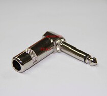 6 35 metal bend plug 6 35 mono 7 word plug Speaker Microphone power amplifier audio plug 6 35MM feeder