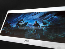 Zhongtsu original painting setting illustration map of the Ring Lord of the Rings (and Gulu guessing) decorative painting