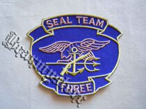 The U.S. Navy SEAL embroidered chest tag Naturally Player morale without magic stickers