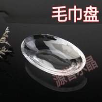 Crystal towel dish Towel tray Hotel towel tray Hotel towel dish Towel rack Hotel room towel tray