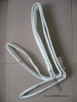 Factory direct lifting double ring sling white flat hoisting rope mold double buckle lifting belt 3 tons 1-10 meters