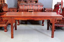 Redwood furniture Chinese calligraphy case painting case solid wood painting table calligraphy table antique desk Laos red sour branch big painting case