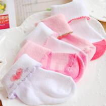 Special price 0-3 months newborns cute full cotton socks male and female baby socks flip side baby socks socks
