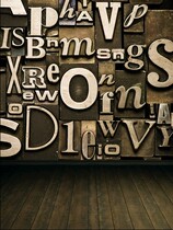 Retro background cloth photo studio children wedding photo background cloth letters retro wall theme background big picture 1638