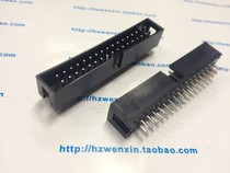 Connector straight foot DC3-34P simple horn Seat 2 54mm spacing physical store