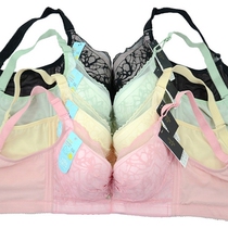 The Yiwen 3503 No steel ring thin bra lace sexy female lingerie to receive the assistant milk adjustment type to gather the bra