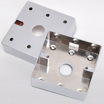 86 Ming loaded concealed square 86 bottom case zinc alloy metal access switch special Quartet
