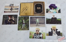 Crown BigBang Geng Chi Long G-Dragon GD Autograph One Of A Kind Gold Edition