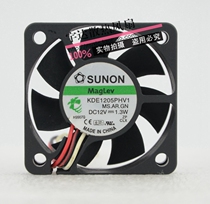 Taiwan established SUNON KDE1205PHV1 5015 DC12V 1 3W CPU fan power supply fan