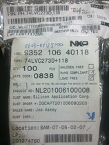 NXP original 74LVC273D118 SOP20 can be photographed