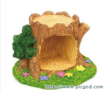 Grocery Zakka Look Up Starry Sky Animal Resin Tree Stumps Mushroom Stool Fields Garden Large Forest Tree Cave Hem