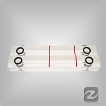 Air compressor oil mirror 140*175 Fusheng oil mirror Lingge style oil mirror 140 center hole distance