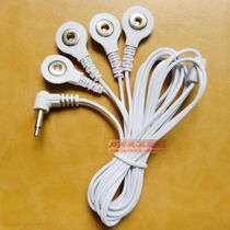 Meridian instrument electrode line DC3 5 one out four button electrode line conductive massager accessories