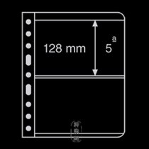 * full * German lighthouse V series with typical loose leaf 2 rows of black bottom double-sided loaded stamps album stamp inserts