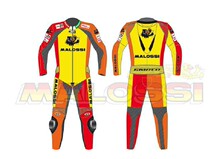 Malossi one-piece racing leather clothes can be tailor-made for personality customisation