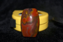 Wonderful antiques 194 antiques Agate Warring States Red Jade Pendant