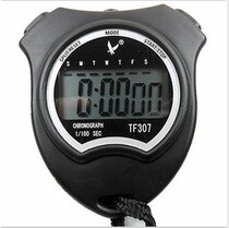 Tianfu stopwatch TF307 single row 5-digit stopwatch (new big character) electronic stopwatch running timer
