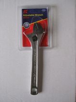 German K-brand tool 0120 series high quality adjustable spanner 6 inch-18 inch