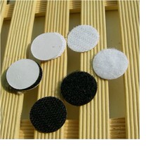 Hot sale diameter 15mm 20mm adhesive punch round round Velcro male and female buckle male and female buckle