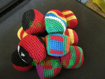 Color Small Sandbag Wool Thread Woven Sandbag Drops Sandbag Nursery School Special Sand Bag Children Toys Nostalgia