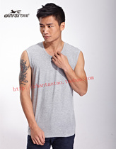 Counter special Wanbang Fox Modal mens waistcoat wide shoulders vest 6126#